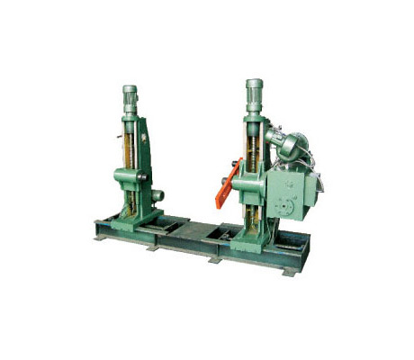 Ground rail end shaft type electric pay-off stand